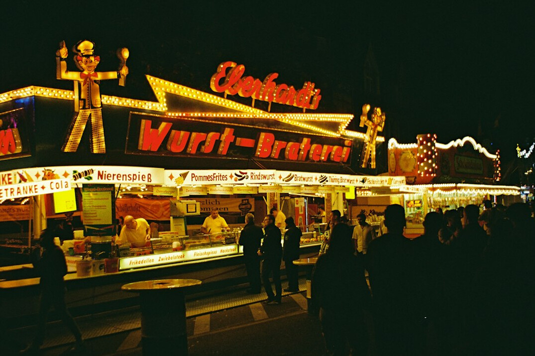 german market with local produce